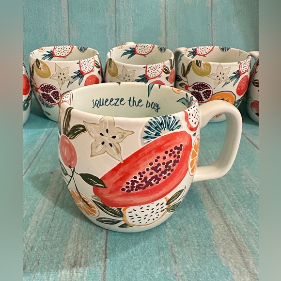 Mug Fruits « Squeeze the Day »